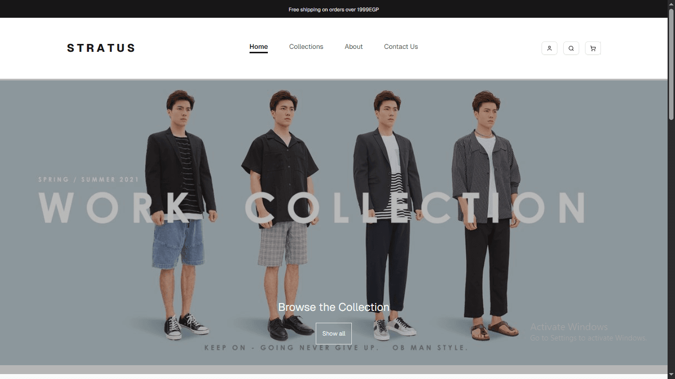Full-Stack E-commerce Web App